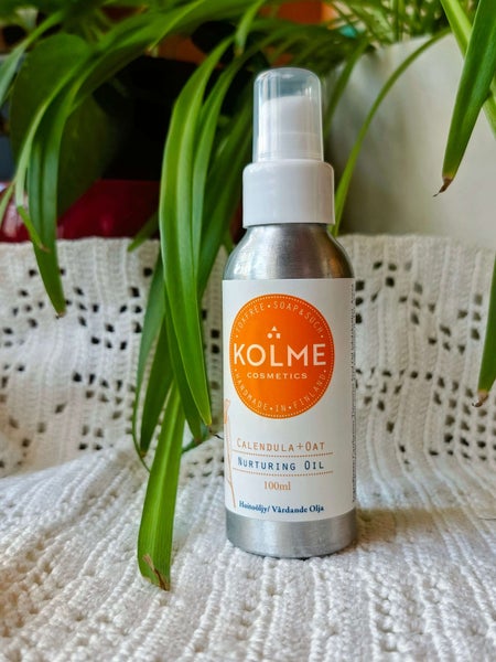 Hoito&ouml;ljy Keh&auml;kukka & Kaura 100ml KOLME COSMETICS