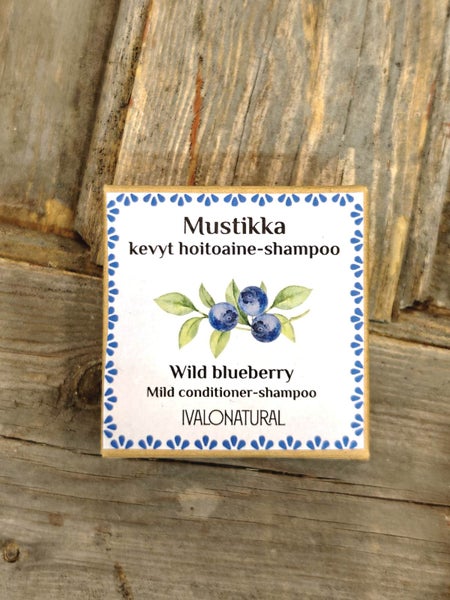 Mustikka 50g &ndash; kevyt, hieman pesev&auml; hoitoaine - IVALO NATURAL