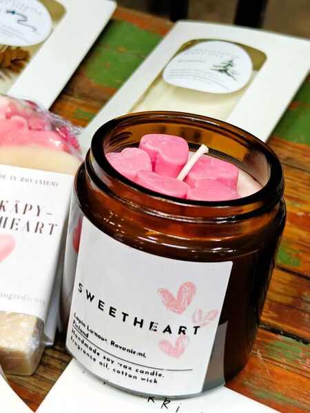 "SWEETHEART" soijavahakynttil&auml; LAPIN LUMOUS