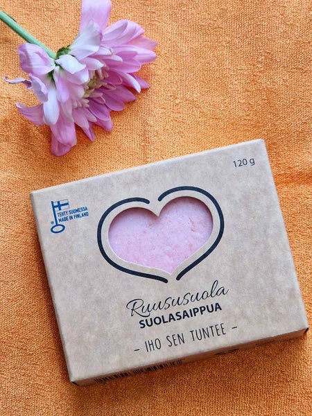 RUUSUSUOLA Saippuapala 100 g CATTECO