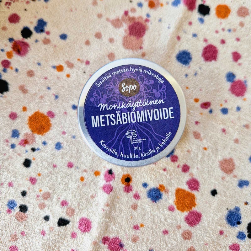 METS&Auml;BIOMIVOIDE - Monik&auml;ytt&ouml;inen - Hajusteeton - 30ml peltirasia SOPO