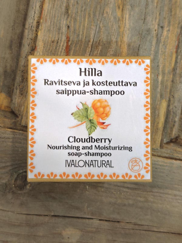Hilla 60g &ndash; kosteuttava shampoo - IVALO NATURAL